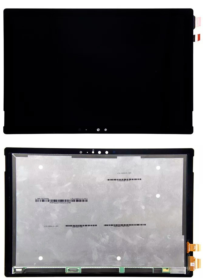 Дисплейний модуль для планшету Microsoft Surface Pro 4 (1724), чорний