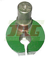 Ексцентрик з валом привода грохота Z11376.05 комбайна John Deere  d-25mm/D-25mm