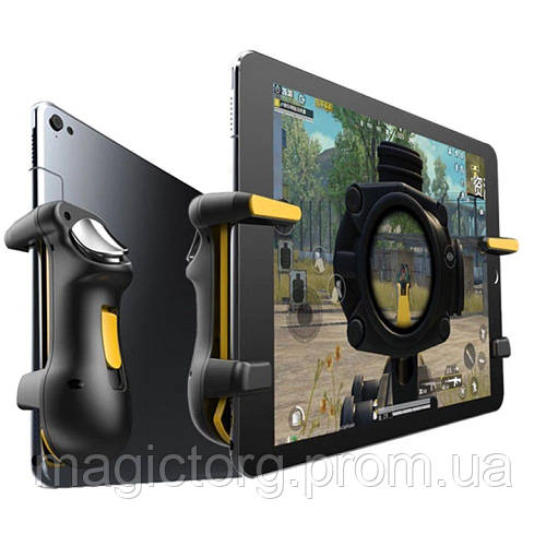 Геймпад-Триггер для Планшета PUBG Цвет Черно-Желтый l (ID#2314521180 ...