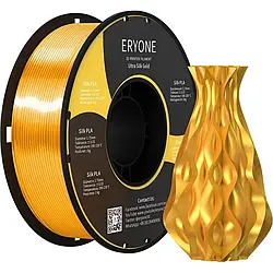 Шовковий пластик для 3Д друку ERYONE Ultra Silk PLA Gold 1кг/1,75 мм 200°C-220°C