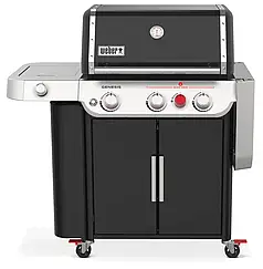 Газовий гриль барбекю з чавунною решіткою для дачі Weber Genesis E-335
