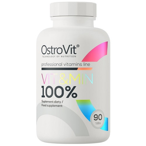 Вітаміни OstroVit Vitamin VIT&MIN (90 таблеток.), фото 1