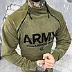 Чоловічий фліска убакс з принтом Army  койот, фото 3