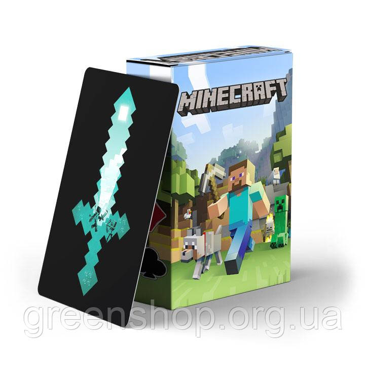 Карти гральні Minecraft, фото 1