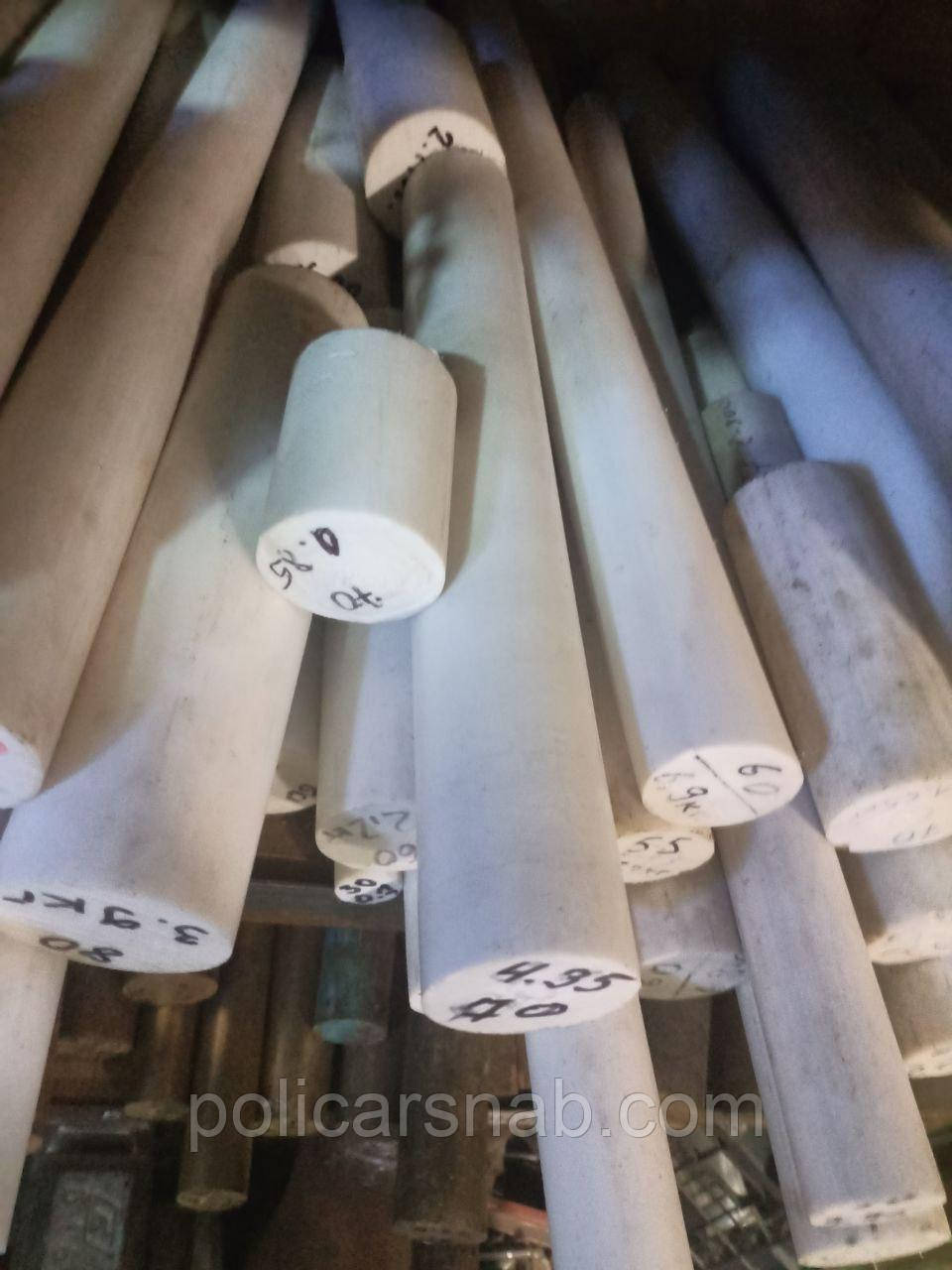 Фторопласт Ф-4 стрижень кругляк діаметр 80 мм ПТФЕ PTFE білого кольору є різна довжина можлива порізка (1метр=12кг)