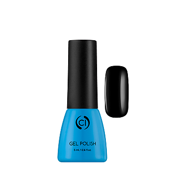 Гель-лак для нігтів Colour Intense Gel Polish 5 мл, № 003 Матовий чорний