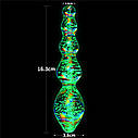 Скляний фалоімітатор DILDO GLOW-IN-THE-DARK TWILIGHT GLEAM GLASS, фото 7