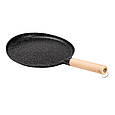 Сковорода для млинців Ø 23.5 см кругла чорна Lugi, фото 5