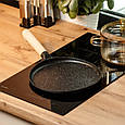 Сковорода для млинців Ø 23.5 см кругла чорна Lugi, фото 6