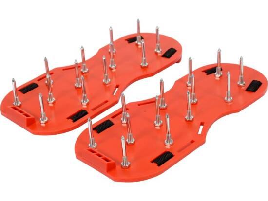 Сандалі аератори для газону, наливних підлог, стяжки YATO YT-80820 / Мокроступи підошви на взуття, фото 1