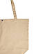 Шопер бежевий саржа 50х38х14 см однотонний горизонтальний / Тканинні сумки для покупок місткі, фото 5