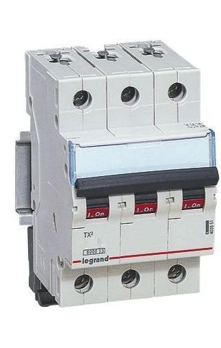 Автоматичний вимикач LEGRAND TXз C 10 3P 6000A 
