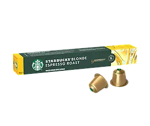 Кава в капсулах Starbucks Nespresso Blonde Espresso 6 США Старбакс неспрессо