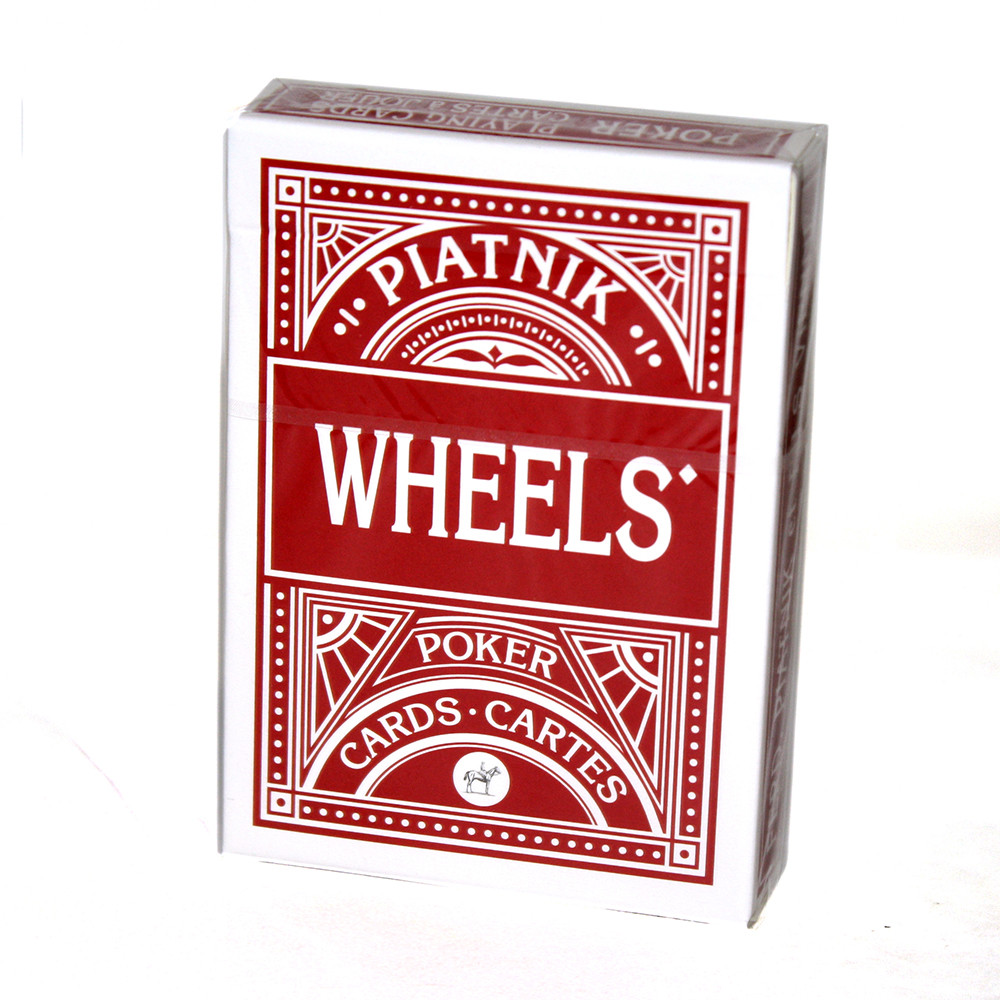 Карти гральні для Покера Piatnik Wheels Poker, 55 карт (123-0220)