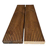 Терасна дошка імпрегнована вкрита терасною олією 30х120 мм Горіх, фото 4