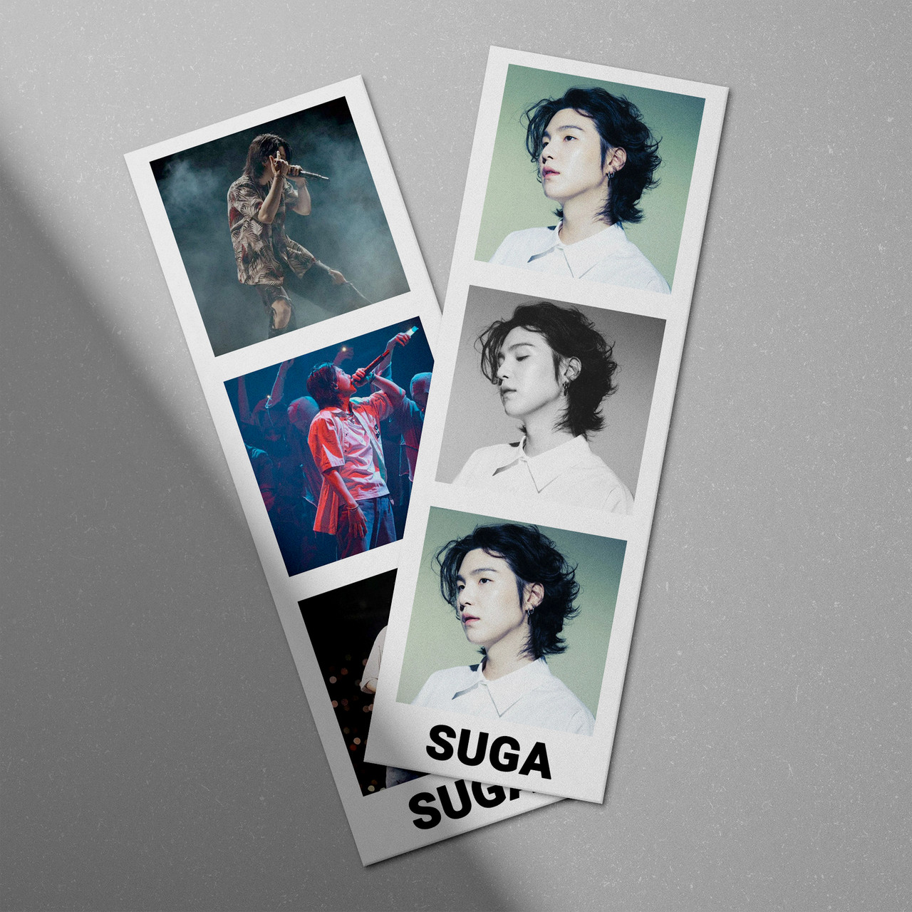 Набір фотостріпів BTS Suga №1 8 штук