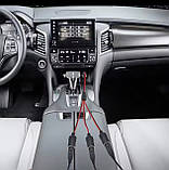 Розгалужувач автомобільний прикурювач-трійник YANTU 3 в 1 12-24 вольти 15А від прикурювача, фото 6