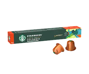 Nespresso капсули Starbucks Colombia 7 (10шт) США Неспрессо Колумбія Старбакс
