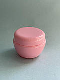 Баночка Тіффані з прокладкою 10 мл рожева (тара для косметики із захисним диском), фото 2