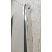 Душова кабіна Veronis Minnesota 120x80x190 см без піддону прозоре скло розсувні двері, фото 5