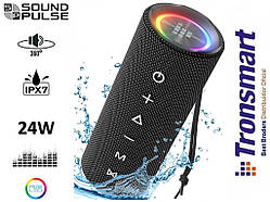 Колонка Tronsmart Mirtune C2 (24W, RGB, 3600mAh, 3D Deep Bass, USB-C, AUX, SD, IPX7, BT5.3, TWS, 360 Surround)