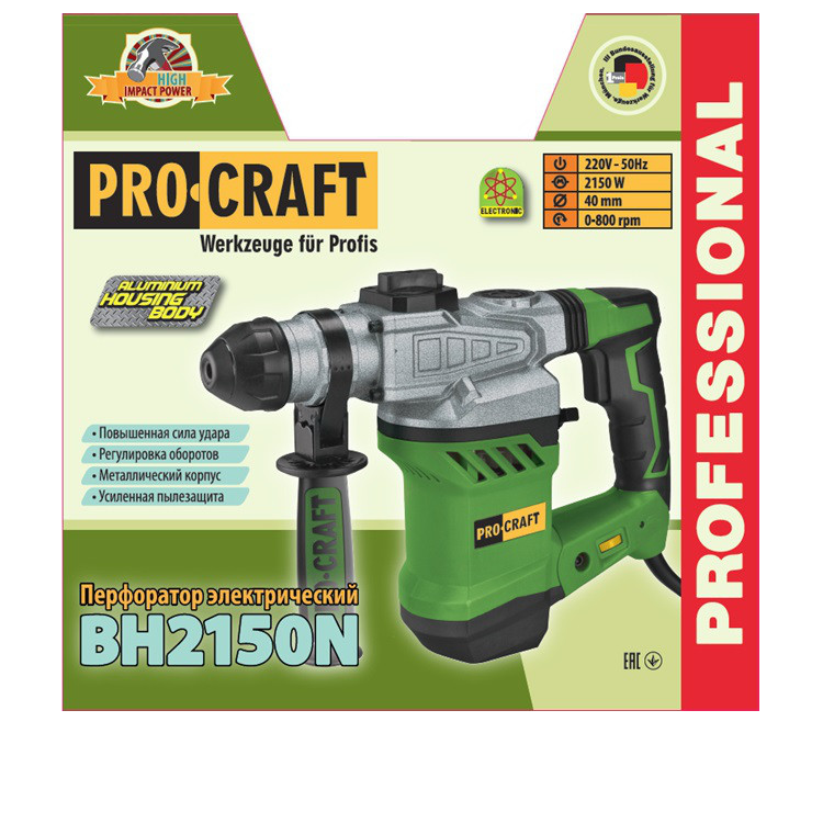 Перфоратор ProCraft BH2150N