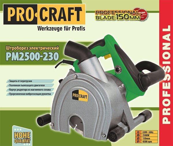 Штроборіз ProCraft PM2500-230