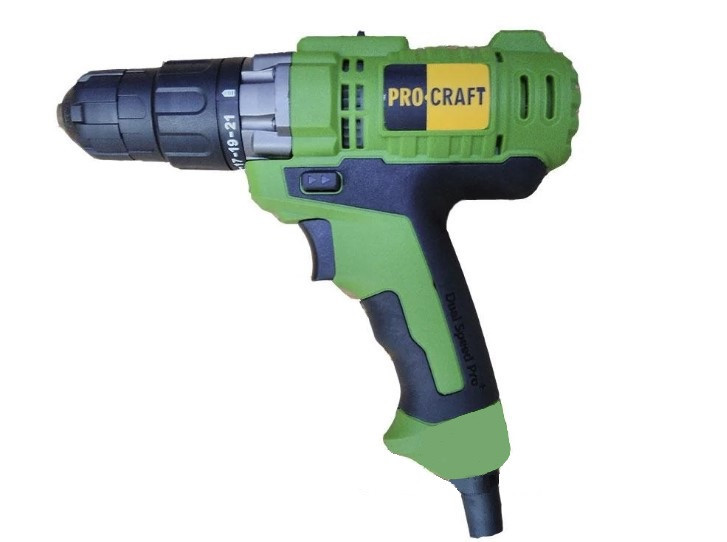 Мережевий шуруповерт Procraft PB1350/2 (2-х швидкісний)