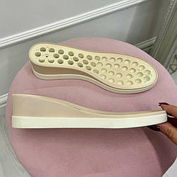 Підошва для взуття с-315 біло/бежева