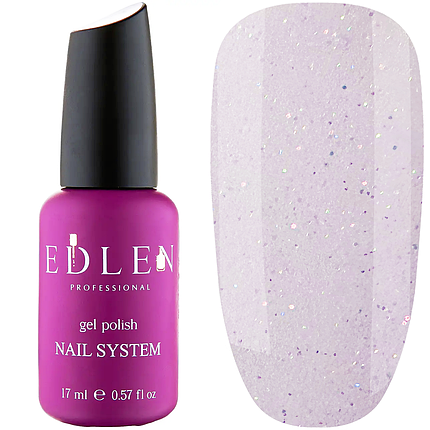 Каучукова база EDLEN Professional Cover Base OPAL №11, 17 мл молочна з зелено-золотистим опалом, фото 1