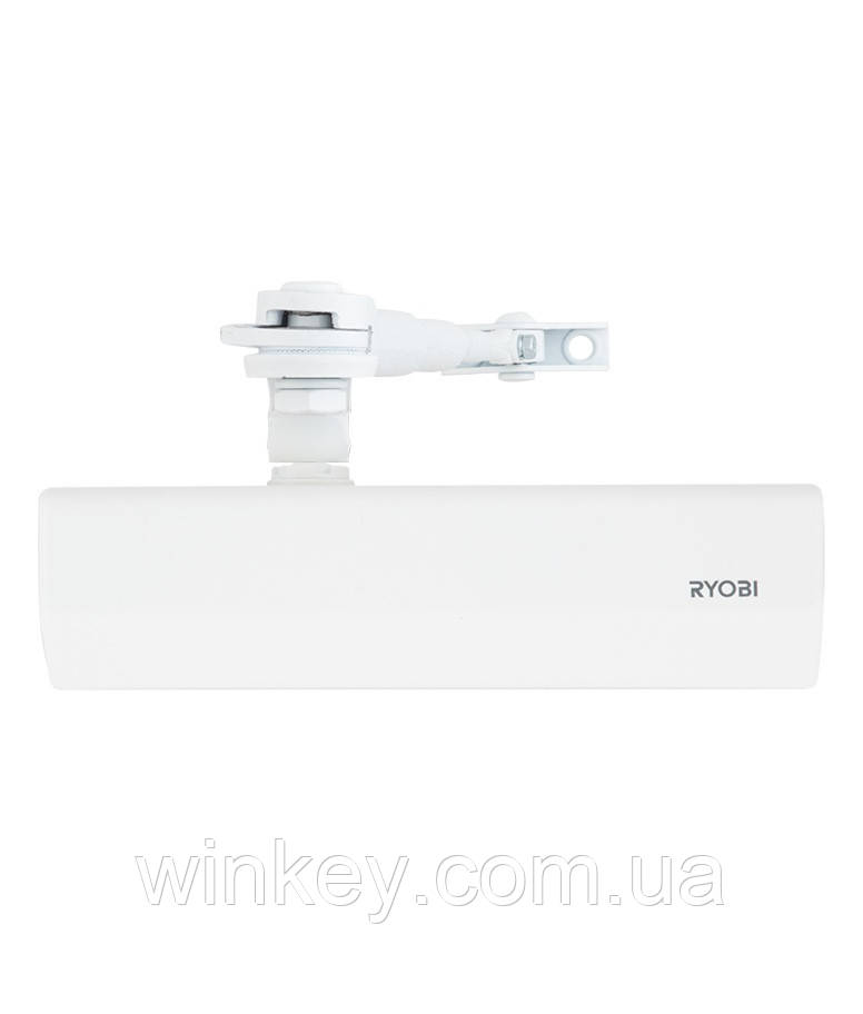 Дотягувач дверний RYOBI 2000 2055V BC STD з фіксуючими ножицями білий, фото 1
