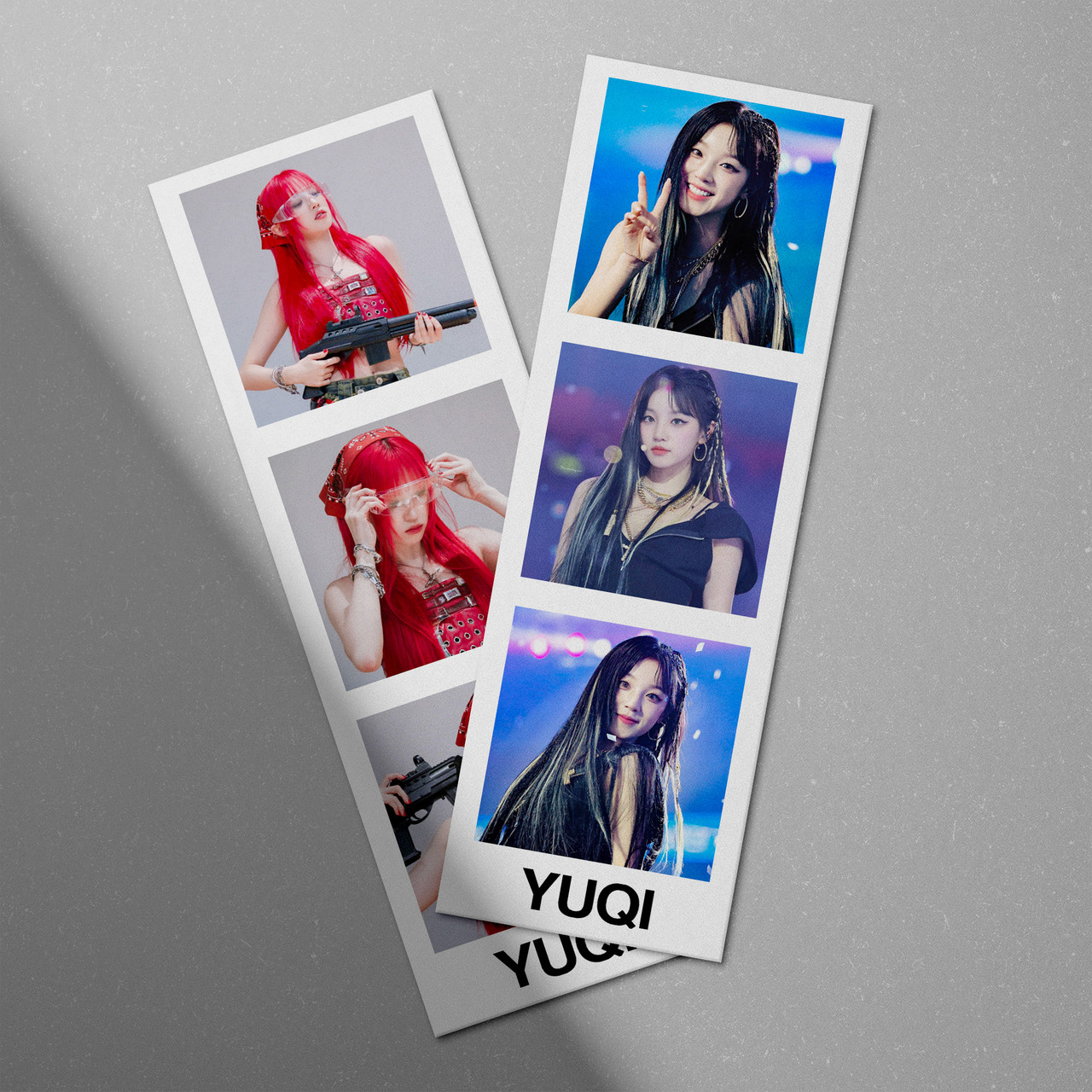 Набір фотостріпів (G)I-DLE Yuqi №6 8 штук