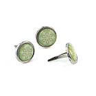 Брадси для рукоділля 12мм Мятний 1шт BRM091, фото 2