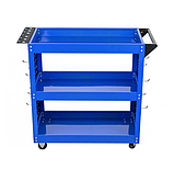 Візок для майстерні на 3 полиці з гачками AL-FA, фото 2