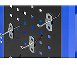 Візок для майстерні на 3 полиці з гачками AL-FA, фото 6