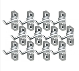 Візок для майстерні на 3 полиці з гачками AL-FA, фото 8