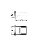 Тримач для аксесуарів Grohe Selection Cube (40865000), фото 9