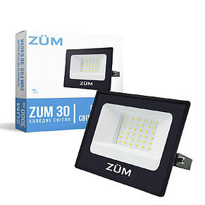 Прожектор світлодіодний ЄВРОСВІТЛО ZUM F02-30 6400K (000058900), фото 1