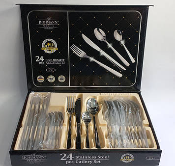 Набір столових приладів Bohmann BP-24 на 6 персон 24 предмети