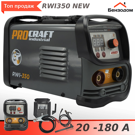 Інверторний зварювальний апарат Procraft Industrial RWI-350 NEW, фото 1