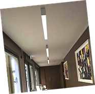 Світлодіодний лінійний LED світильник підвісний (накладний) 65 Вт 11160 Лм 60х70х1250 мм, фото 5