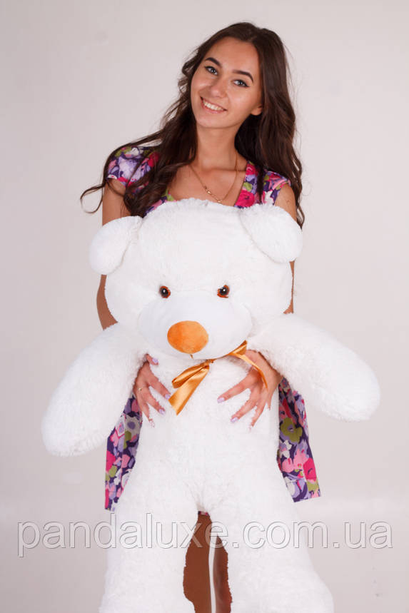 М'яка іграшка плюшевий білий ведмедик, фото 1