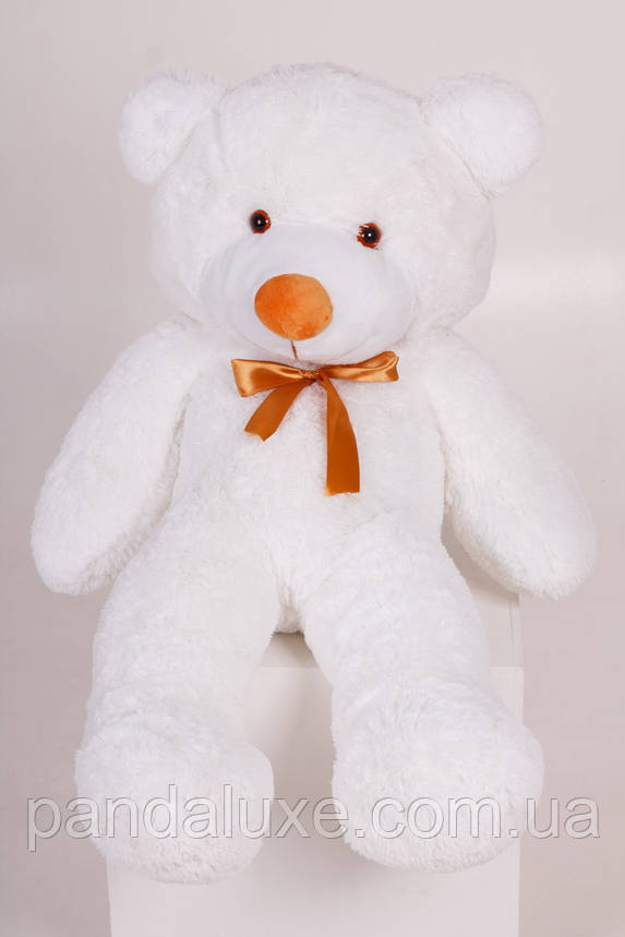 М'яка іграшка плюшевий білий ведмедик, фото 2