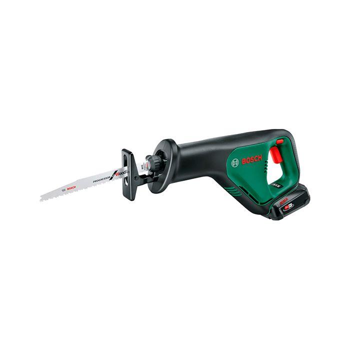 Акумуляторна шабельна пила Bosch AdvancedRecip 18 з акб PBA 18V 2.5Ah W-B та ЗП AL 1830 CV (06033B2403), фото 1