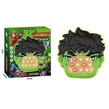 Електронна гра "Finger Press Pop-It Console: Халк" (553-61)