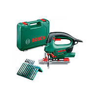 Лобзик Bosch PST 800 PEL Compact в чемодані з набором 10 пилок (06033A0101)