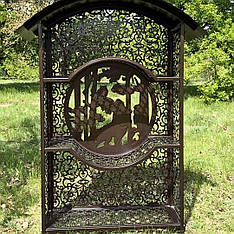 Дровниця велика, порошкове фарбування