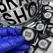 Робимо дизайн етикетки в подарунок Безкоштовна розробка логотипу етикетки на шоколадки, фото 3