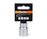 Головка торцева Polax автомобільна шестигранна 18 мм, 1/2", Polax (25-091), фото 3
