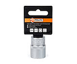 Головка торцева автомобільна шестигранна 21 мм, 1/2", Polax (25-093), фото 2